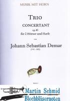 Trio op.40 (2Hr.Harfe) 