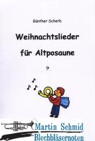 Weihnachtslieder für Alt-Posaune (Bass-Schlüssel) 