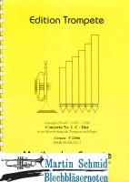 Concerto Nr. 1 D-Dur (Fassung in C-Dur) 