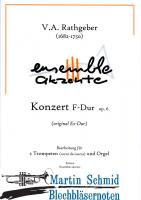 Konzert F-Dur (2Trompeten/Corni da caccia) 