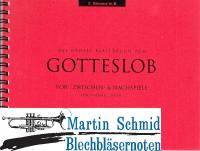 Vor-, Zwischen- und  Nachspiele zum Großen Bläserbuch zum Gotteslob Trompete 2 in B 