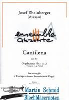Cantilena aus der Orgelsonate Nr.11 op.148 (Version in Es + F-Dur)(Trompete/Corno da Caccia) 
