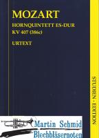 Quintett KV 407 (Hr.Streicher) Studienpartitur 