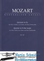 Hornquintett KV 407 (Horn.Violine.2Violen.Cello)(Studienpartitur) 