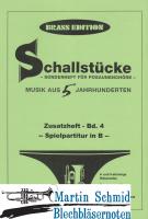 Schallstücke Heft 4 (Trompeten in B) 