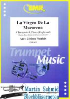 La Virgen de la Macarena (3Trp in Bb/C.Piano. - optional Guitar.Bass Guitar.Drums) 