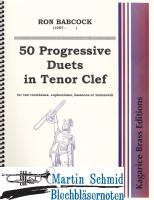 50 Progressive Duets in Tenor Clef 