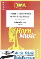 Tritsch-Tratsch Polka (4 Horns in F.Piano/keyboard)(optional: Guitar.Bass.Guitar.Drums) 