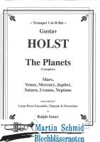 Suite from "The Planets" for 14 piece Brass Ensemble with Timpani & Percussion 