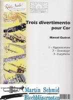 Trois divertimento pour Cor 