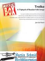 Troika A Triptych of Russian Folk Songs (Four part variable wind ensemble (with Percussion)) 