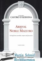 Arrival of a Noble Maestro (843.01.Pk.Perc) 