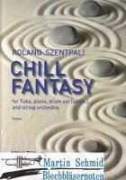 Chill Fantasy (Tuba.Piano.Drum set (ad lib.) and string orchestra) 