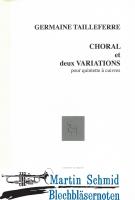 Choral et 2 Variations 