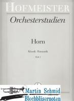 Orchesterstudien Heft 1 - Klassik, Romantik 