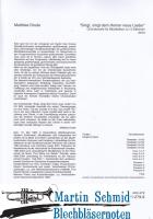 Singt, singt dem Herren neue Lieder (444.01) 