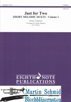 Just for Two - Short Melodic Duets - Volume 1 (kombinierbar mit anderen Instrumenten)(Tuba Part) 
