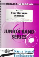 Four Baroque Marches (4Part & Percussion) 