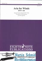 Aria for Winds HWV 410 