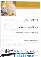Andante und Allegro (Horn in F.Violine.Klavier) 