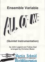 All Of Me (variable Besetzung.Piano ad lib) 