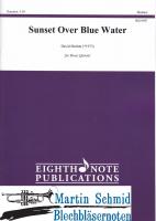 Sunset Over Bleu Water 