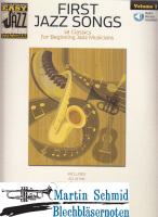 First Jazz Songs - Volume 1 (Easy Jazz Play-Along)  