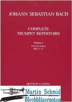 Complete Trumpet Repertoire Vol. 1 - Church Cantatas I 