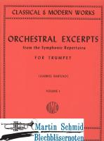 Orchesterstudien für Trompete Heft 1 
