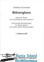 Bläserglanz - 1. Stimme in Bb (Violinschlüssel)  