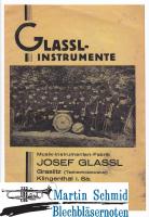 Musikinstrumente (Reprint eines Originalkataloges aus den 20er-30er Jahren - Musikinstrumenten-Fabrik Josef Glassl - Graslitz/Klingenthal) 