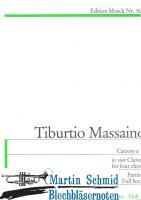 Canzon a 16 (in vier Chören) (Partitur) 