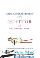 Quatuor op.2 (2Flöten.2Hörner) 