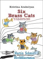 Six Brass Cats  