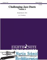 Challenging Jazz Duets - Volume 4 (kombinierbar mit anderen Instrumenten)  