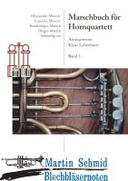 Marschbuch für Hornquartett Band 1  