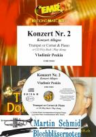 Konzert No. 2 (Trumpet or Cornet & Piano + Play Back / Play Along CD or MP3 (Download)) 