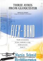 Three Ayres From Gloucester (5-Part Flexible Concert Band/Fanfare [Opt. Strings) (HL Flex-Band) 