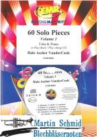 60 Solo Pieces Vol.1 (+ Play Back / Play Along CD or MP3 (Download))  