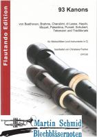 93 Kanons (Trp. In C - teilweise sehr hoch)  