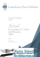 Ritual (Trumpet in C, Violin and Percussion)(SpP) (Neuheit Trompete) 