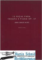 15 pequenas pecas - - 15 pieces for Horn op. 47 - mit Mitspiel-CD 