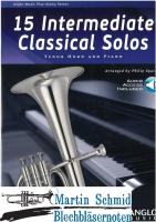 15 Intermediate Classical Solos (Online-Audio) (TenHr in Es) 