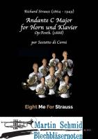 Andante C Major for Horn und Klavier op. posth. (1888) (6Hr) (Neuheit Horn) 