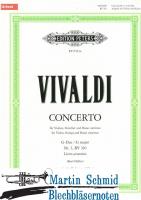 Concerto G-Dur op. 3 Nr. 3 RV 310 (Originalausgabe für Viloine) (Neuheit Trompete) 