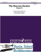The Heavens Declare - Psalm 19 (Orgel) (Neuheit Ensemble) 