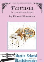 Fantasia for Two Horns and Piano (Neuheit Horn) 