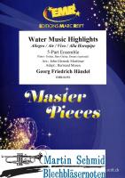 Water Music Highlights (Piano / Guitar, Bass Guitar, Drums (optional) (Neuheit Ensemble) 