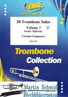 20 Trombone Solos (Neuheit Posaune) 