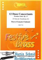 12 Duos Concertants (Eb Horn & Trombone (Bass Clef)) (Neuheit Ensemble) 